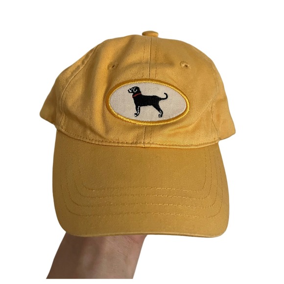 The Black Dog Baseball Cap Kids OSFM Yellow EUC - Picture 1 of 9